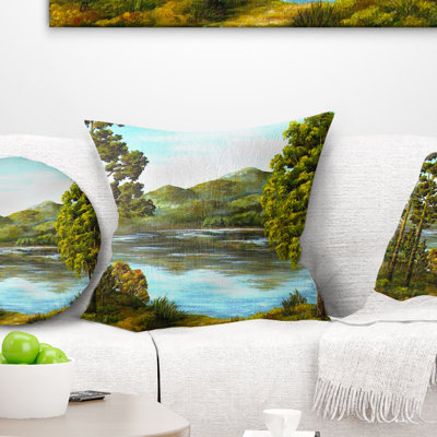 Landscape Throw Pillow