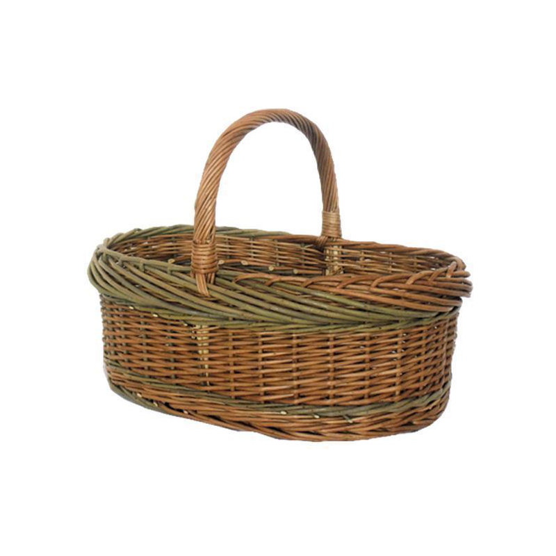 Brambly Cottage Wicker Decorative Basket, Brown