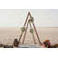 Ensemble de 2 arches de mariage en bois
