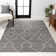 Bradsher Moroccan Beni Souk Gray/Cream Rug