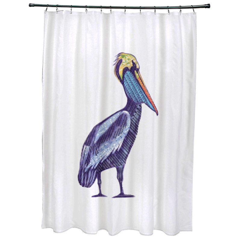 Cavendish Floral Shower Curtain, White