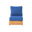 Arrihanna Outdoor Teak Armless Lounge Chair-548080250