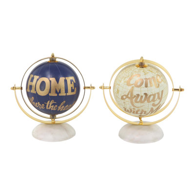 Metal Tabletop Globe