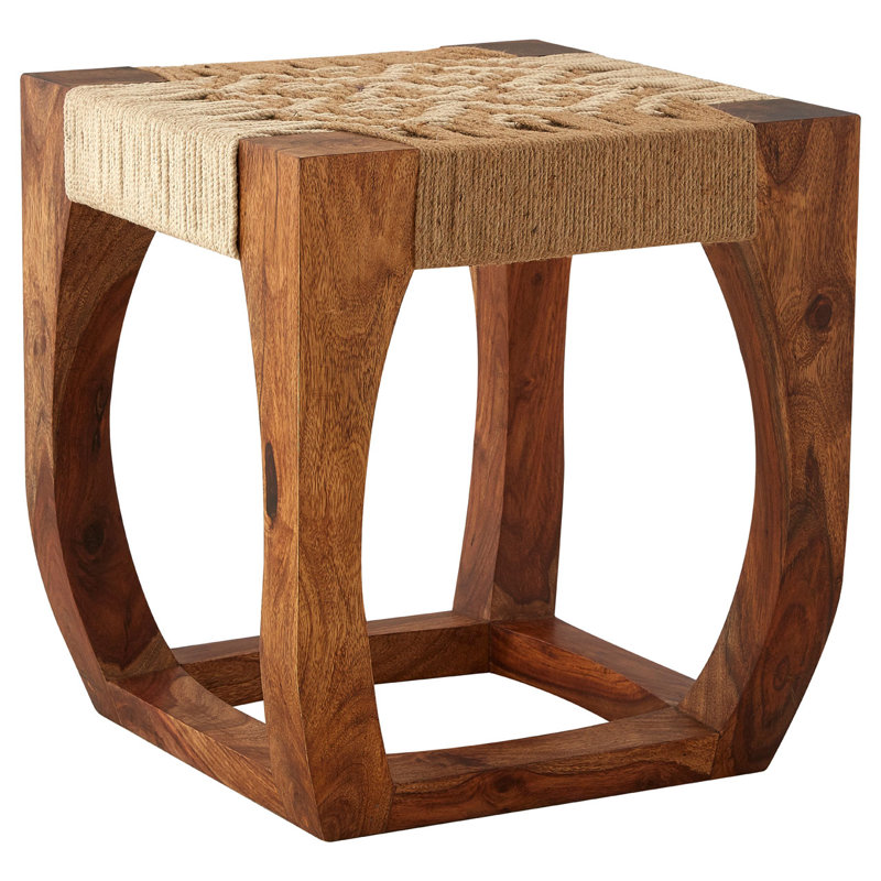 Dawley Solid Wood Accent Stool