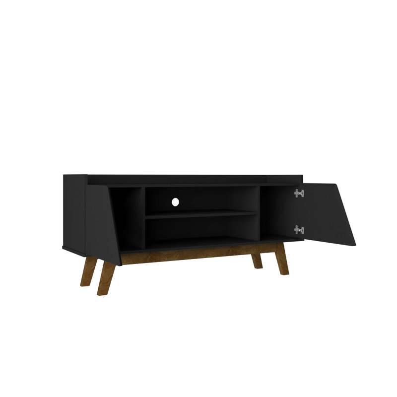 Marcus 53" TV Stand In Black, Black