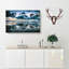 Ocean Reflections In Italy - Wrapped Canvas-56634367