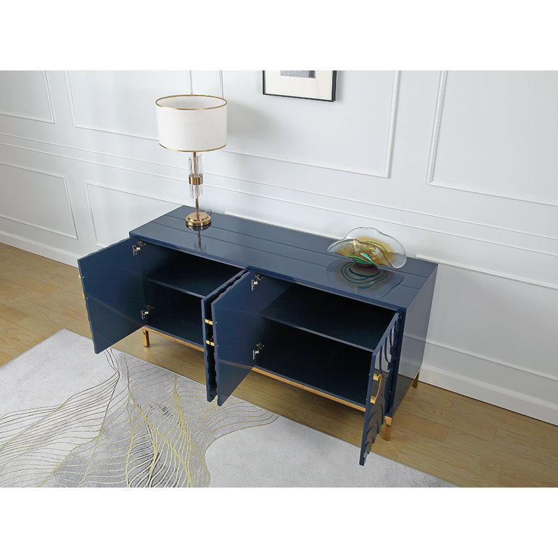 Corien 64'' Sideboard, Navy Blue