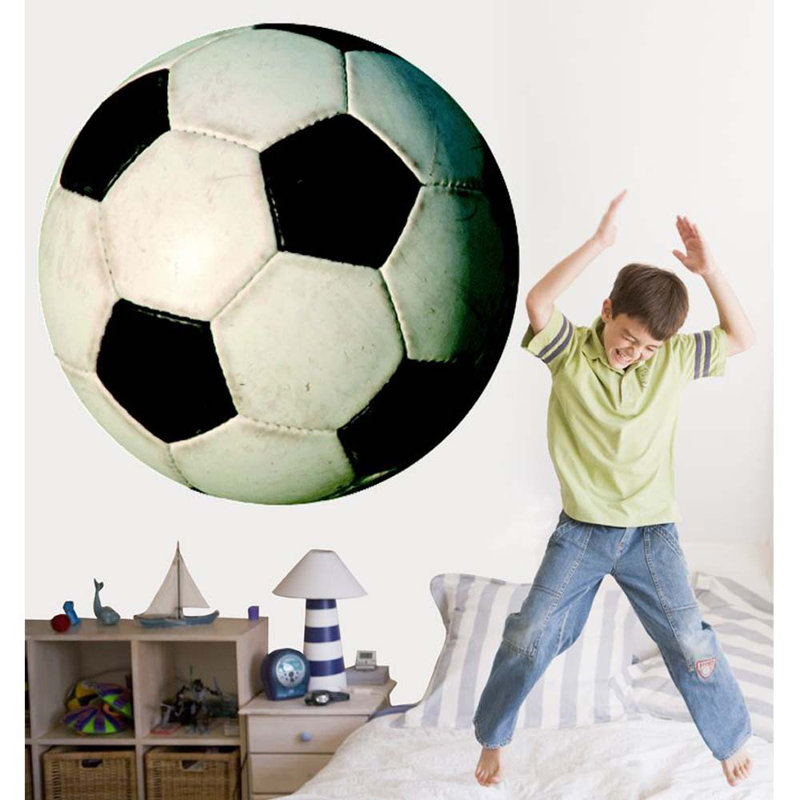 Sports Non-Wall Damaging Wall Decal, 48" H x 48" W