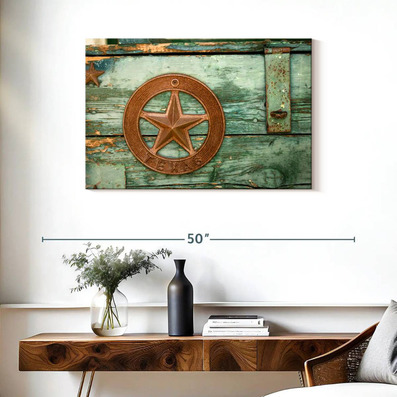 Lelar Rusted Texas Star