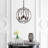 Iredell 4 - Light Oil Rubbed Bronze Unique/Statement Pendant