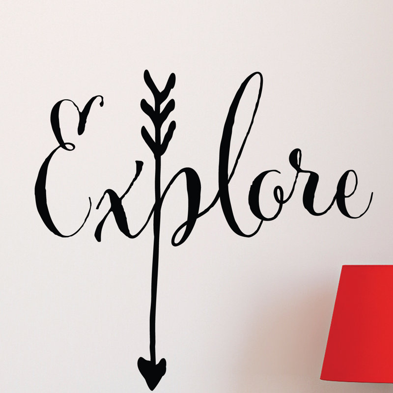 Text & Numbers Non-Wall Damaging Wall Decal