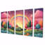Ensemble de salon chambre d'enfant Rainbow Fantasy Castle-74239444