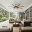 Ventilateur de plafond 72 po Modern Farmhouse