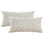 Chevron Rectangular Lumbar Cushion Cover-1572694094
