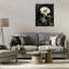  Anemone on Black Floater Canvas Wall Art by Danhui Nai-627082912-627082913