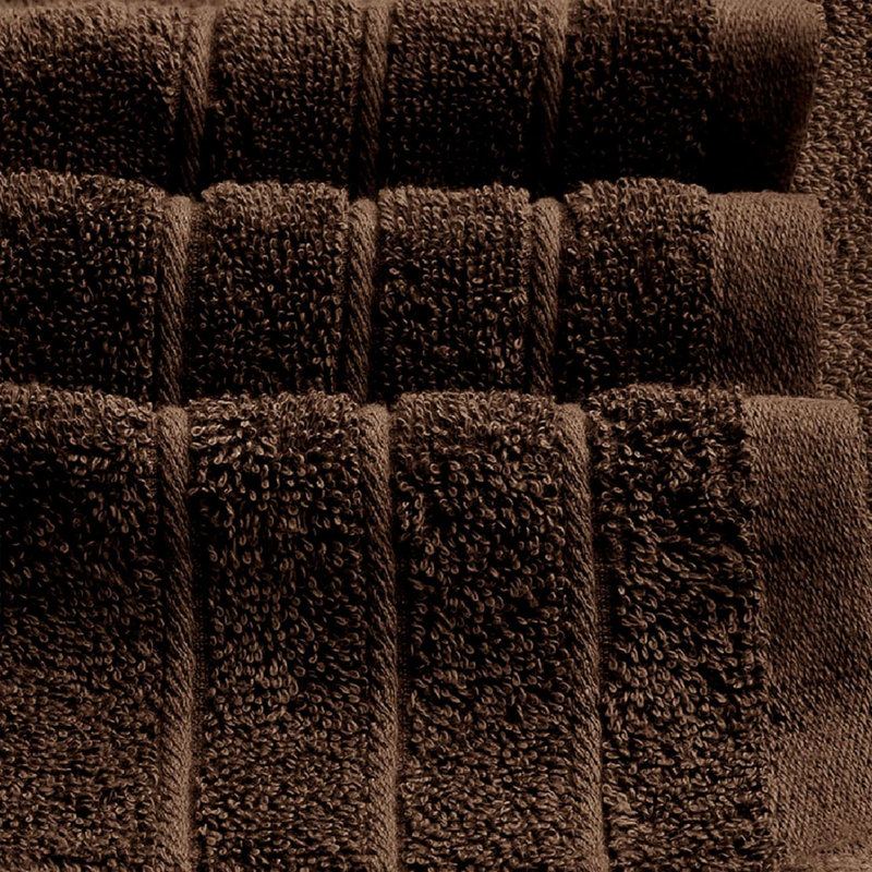 Pack Of 4 Bath Towels  100% Cotton,  & Lighter , Quicker To Dry, Super Soft And Absorbent, Perfect For Bathroom, Brown
