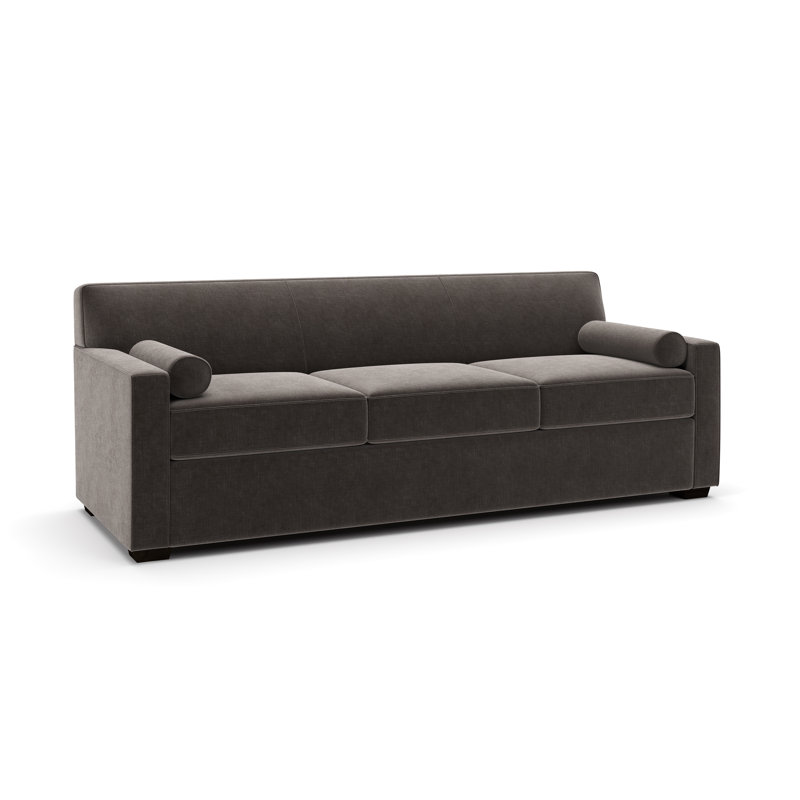 Francesca 92" Upholstered Sofa, Andrew Espresso Performance Chenille