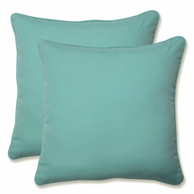 Radiance Pool Outdoor Reversible Throw Pillow