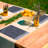 Polyester Abstract Rectangle Placemat