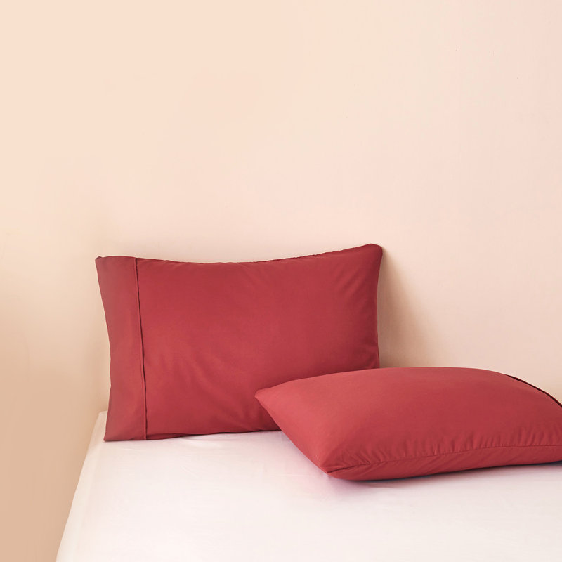 2023-Micro-PC Microfiber, King Pillowcase, Burgundy