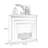 Black Manufactured Wood Electric Fireplace-1167206951