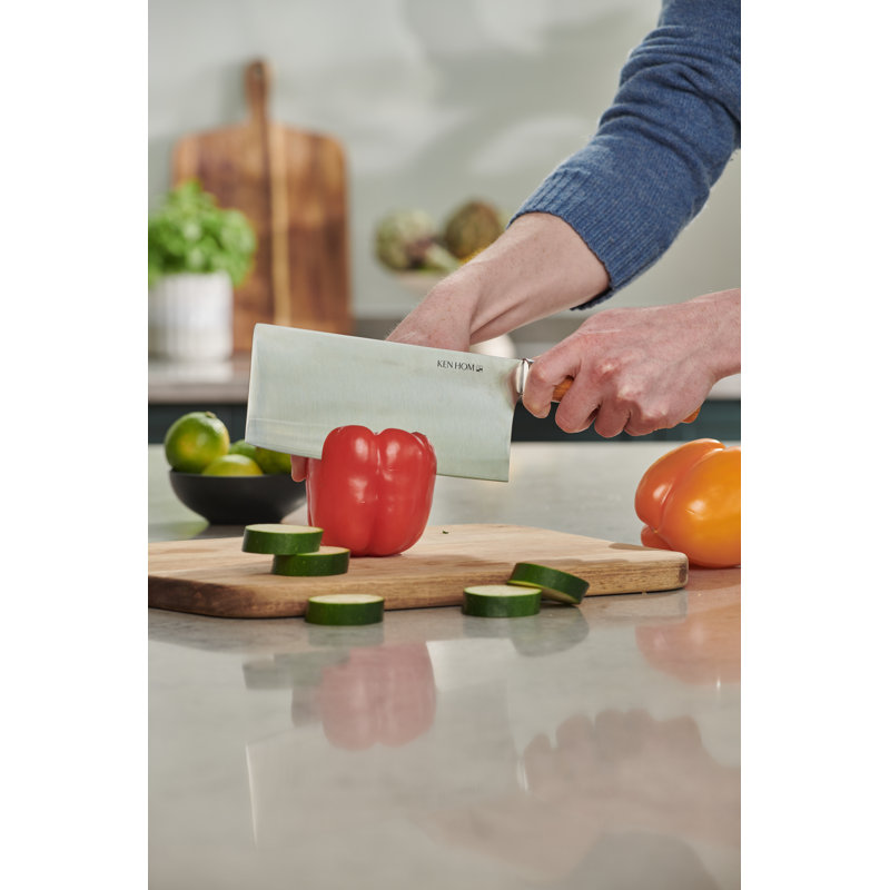 Fendoir en bois Ken Hom Excellence 18 cm