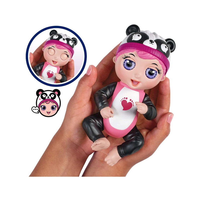 Tiny Toes Giggling Gabby Panda Interactive Doll