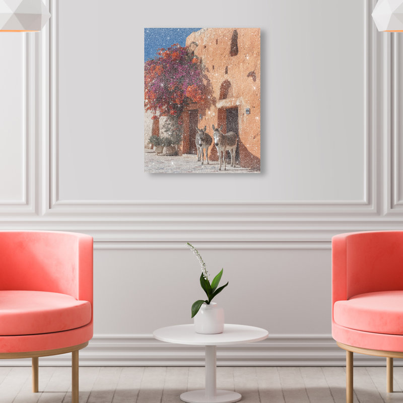 Morning Wait Print by Oliver Gal, 16"H x 20"W, Gallery Wrapped