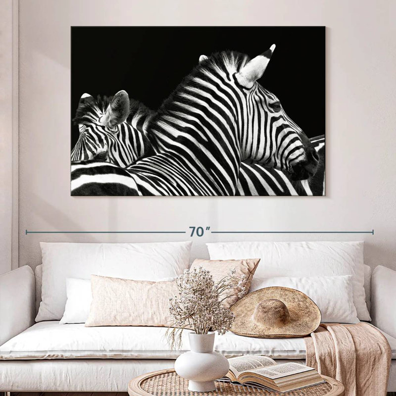 Brampt Zebra Stripes Pattern V, 34" H x 51" W