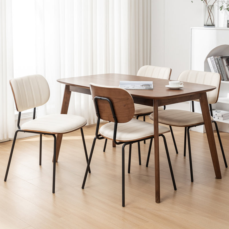 Laykyn Upholstered Dining Chair, Beige