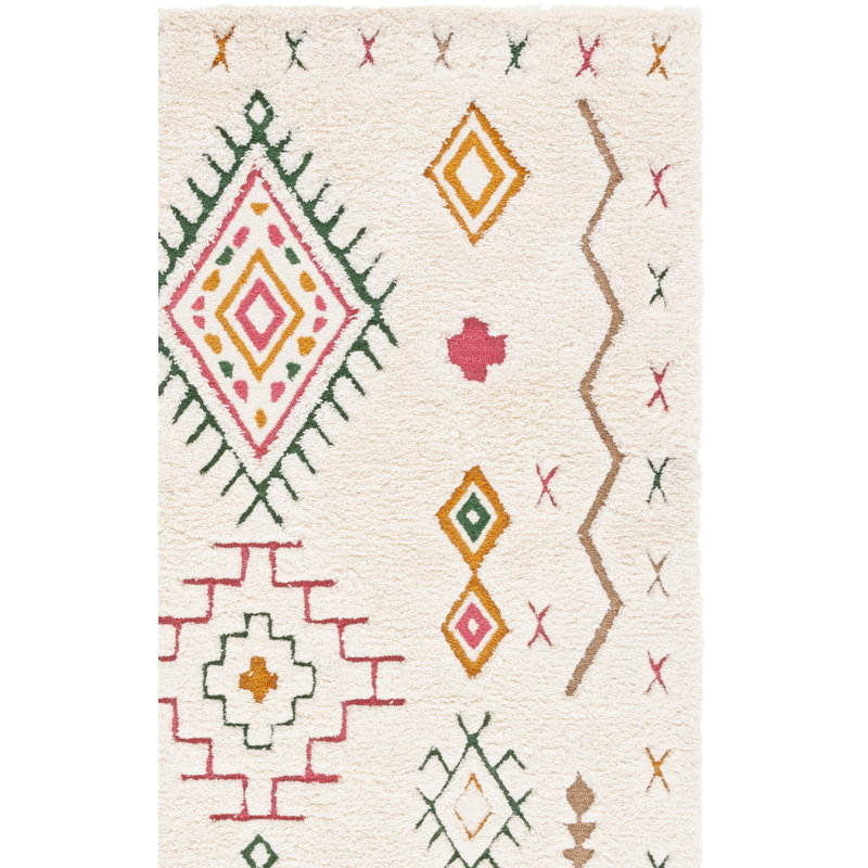 Anniece 920 Area Rug In Ivory / Pink, Rectangle 8' x 10'