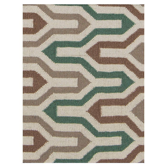 Irizarry Wool Geometric Indoor Rug