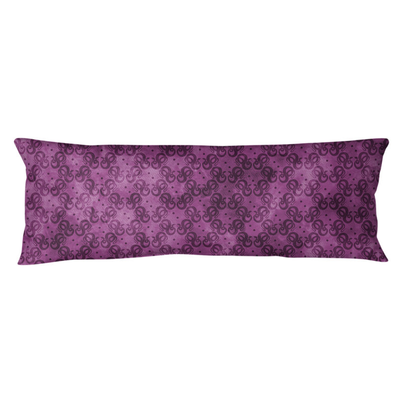 Katelyn Elizabeth Geometric Reversible Throw Pillow, Poly Fill, Pink