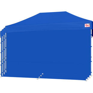 Tradesparker 10x10/10x20 Pop Up Canopy Sidewalls -3 Sidewalls with Zipper Doorwall, Fits Commercial