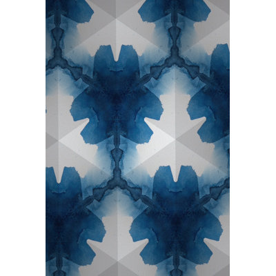 Sapphire Frost II by Renée W. Stramel - Wrapped Canvas Print