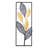 Handmade Decorative Metal Wall Accessory, 12.6 x 2.0 x 35.4 Inches | 100% Metal, Thickness: 0.03 Inches | Unique Hand-Painted Design with Color Variations | Perfect for Home Decor & Art Lovers