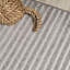 Tapis intérieur / extérieur rayé gris / ivoire Aarhus-266583018