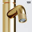 Robinet pour salle de bain à poignée simple à un trou H 8 po Cass-61564714