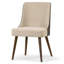 Chaise d'appoint rembourrée Dancy-575727392