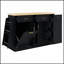 Buffet de rangement multifonctionnel avec porte coulissante, poubelle cachée et support à épices à 3 niveaux pour la cuisine et la salle à manger-2036992704