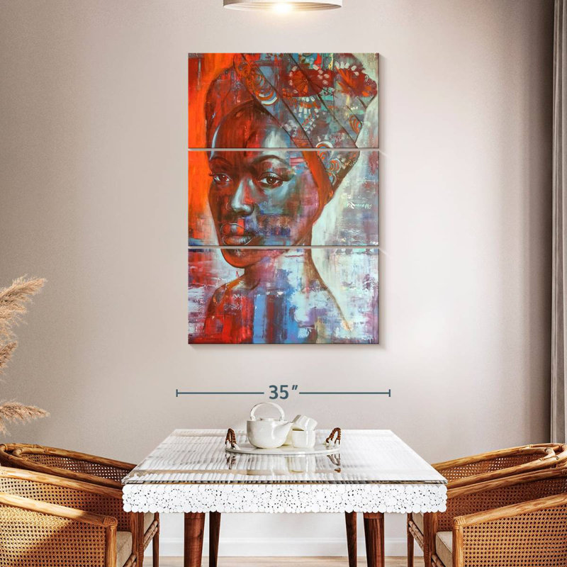 Leisha Amanzi, 65" H x 42" W