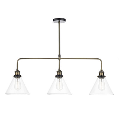 Schell 3 - Light Kitchen Island Pendant
