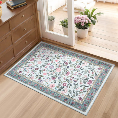 Floral Area Rug