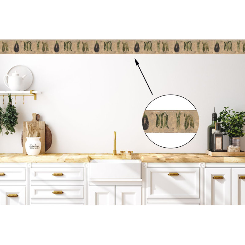 Bordure de papier peint L 15 pi x l 9 po Amento