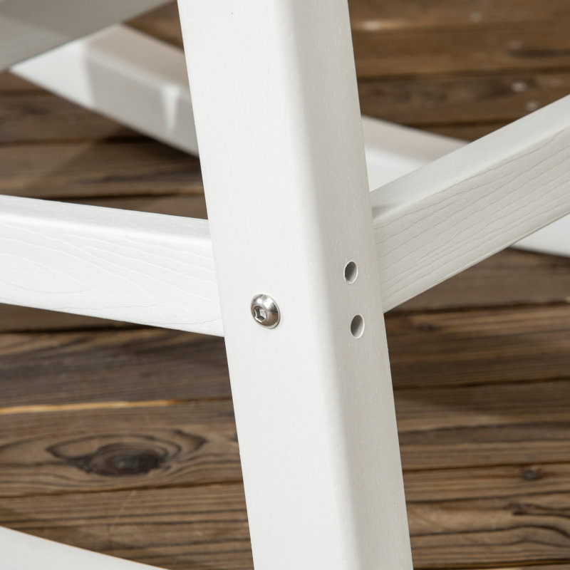 Chaise d'extérieur Mashanda, Blanc
