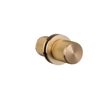 Cylindrical Knob with Round Rosette
