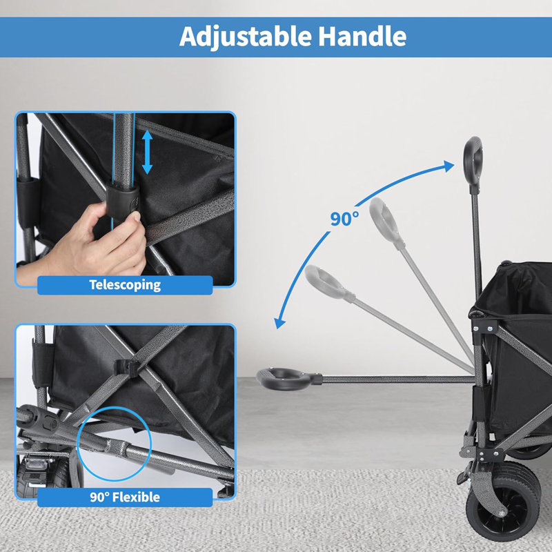 8" Foldable Wagon Style 1
