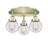 Alphonsa Glass Flush Mount-93518804-93518806