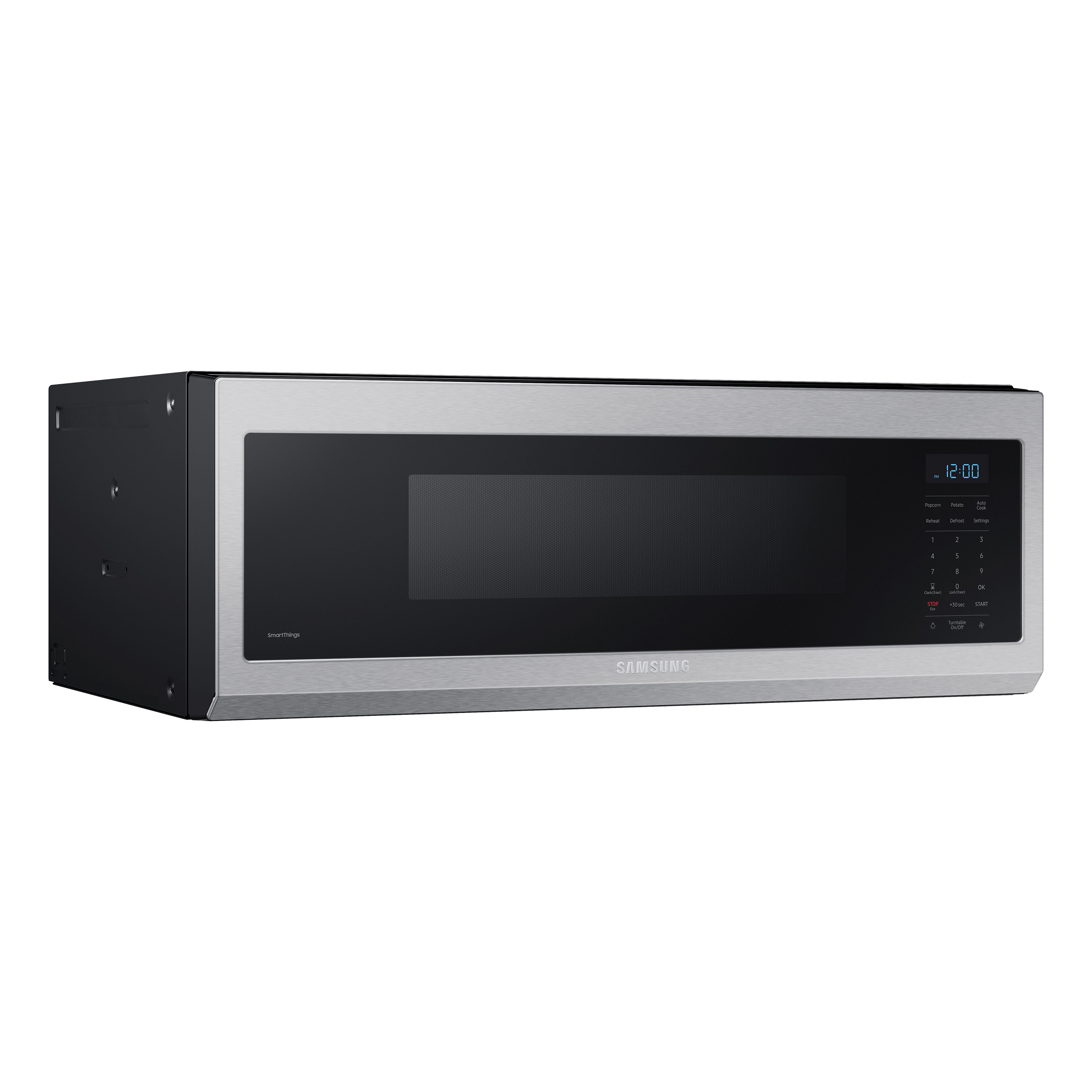 Samsung 1.1 cu. ft. Smart Slim Over-the-Range Microwave with 400 CFM Hood Ventilation with Wi-Fi