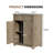 Fluted Buffet Cabinet, Sideboard Cabinet With 2 Drawers & 2 Doors, Adjustable Shelves Storage Sideboard For Kitchen, Dining Room, Entryway, Living Room(2pcs)-1612646530